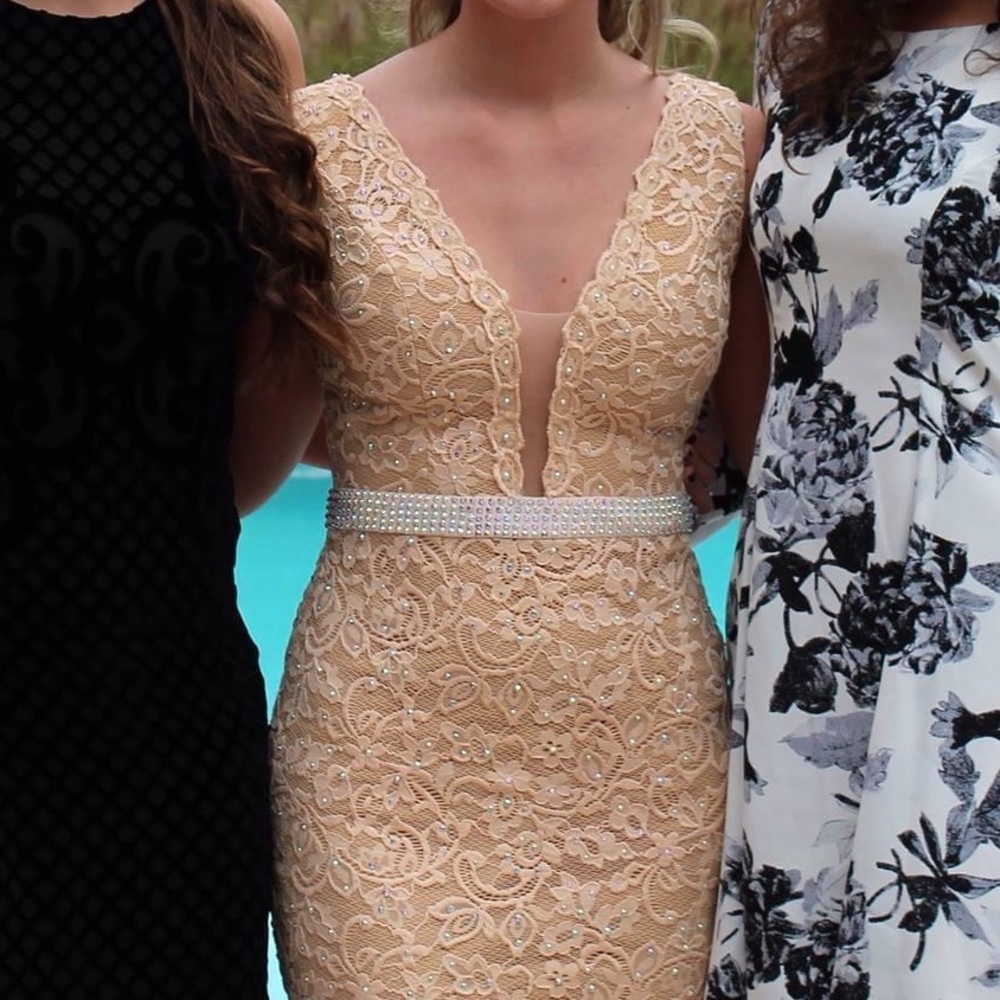 Champagne cocktail dress